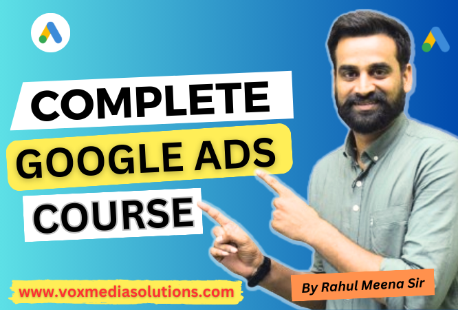 Advanced Google Ads Course – Learn Google Ads From Basic To Advanced